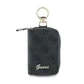 Чантичка за кабели Guess 4G Triangle (GUABP4DPTK) - за пътуване, Еко кожа - Черна