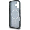 Калъф за iPhone 16 - Karl Lagerfeld IML Leopard Pattern MagSafe - Черен