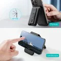 Портфейл ESR Geo Magnetic Wallet Stand - MagSafe, Vegan Leather, with 3x Card Slots, RFID Blocking Tech - Кафяв