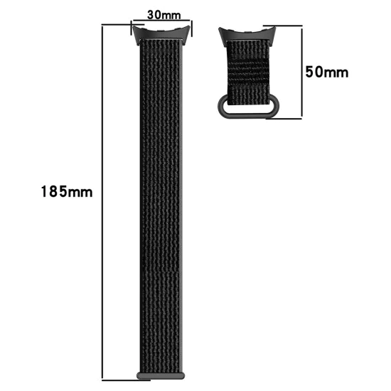 Спортна каишка за Google Pixel Watch 4 (45mm) - Techsuit Watchband (W054) - Черна