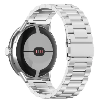 Метална каишка за Google Pixel Watch 4 (45mm) - Techsuit Watchband (W010) - Сребриста