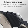 Каишка за Apple Watch (42/44/45/46/49mm) - Watchband (W038) - Techsuit - Светлокафяв
