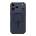 Калъф за iPhone 17 Pro - Spigen Ultra Hybrid MagSafe - Прозрачен / Тъмносин