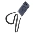 Калъф за iPhone 17 Pro - Spigen Ultra Hybrid MagSafe - Прозрачен / Тъмносин
