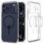 Калъф за iPhone 17 Pro Max - Spigen Ultra Hybrid MagSafe - Прозрачен / Тъмносин