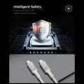 Кабел за данни Spigen Essential (EB10020CC) - Type-C към Type-C, 100W, 2м - Бял