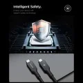 Кабел за данни Spigen Essential (EB10020CC) - Type-C към Type-C, 100W, 2м - Черен