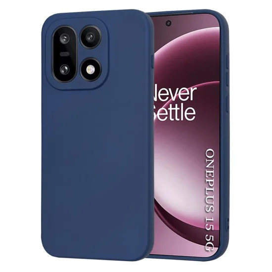 Калъф за OnePlus 15 - Techsuit SoftFlex - Тъмносин