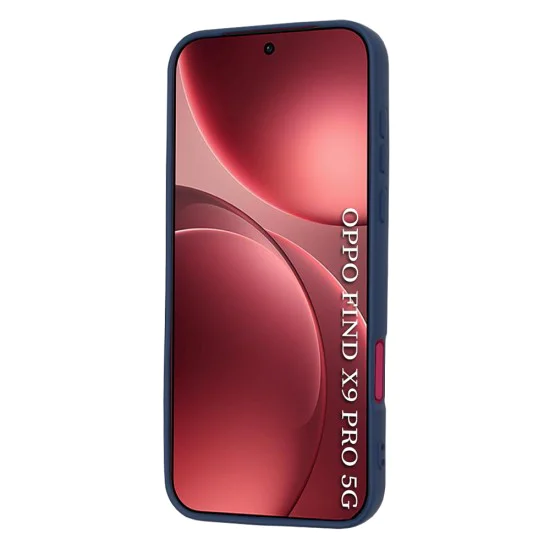 Калъф за Oppo Find X9 Pro - Techsuit SoftFlex - Тъмносин