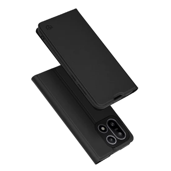 Калъф тип тефтер за OnePlus 15 - Techsuit Magskin Book - Черен