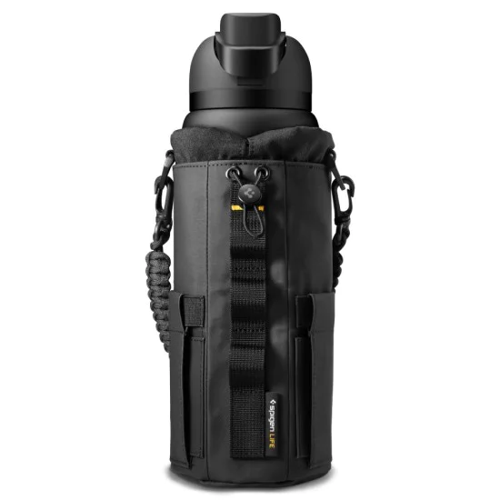 Магнитна термо чанта Spigen Magnetic Tumbler Bag LF500 - за аксесоари и телефон - Черна