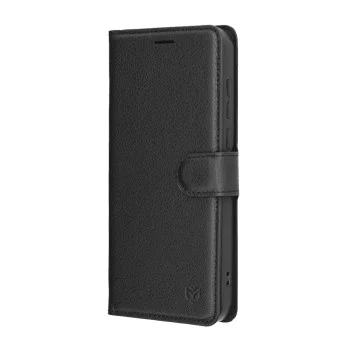 Калъф тип тефтер за OnePlus 15 - Techsuit Leather Folio - Черен