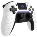 Безжичен контролер Proove Skadi (WGSK00022002) - за PS4/PC/Android - Бял