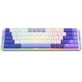 Безжична геймърска клавиатура Proove AFK (WKAFKEN22002) - RGB, 68 клавиша - Бяла