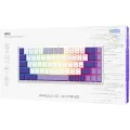 Безжична геймърска клавиатура Proove AFK (WKAFKEN22002) - RGB, 68 клавиша - Бяла