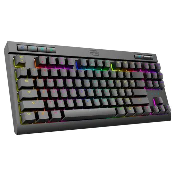 Механична клавиатура Proove Sideswap (CKSIEN00022401) - RGB, Сменяеми суичове - Черна
