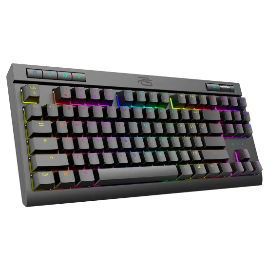 Механична клавиатура Proove Sideswap (CKSIEN00022401) - RGB, Сменяеми суичове - Черна