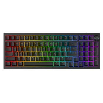 Безжична геймърска клавиатура Proove Slicker (WKSLEN00022401) - RGB, 98 клавиша - Черна