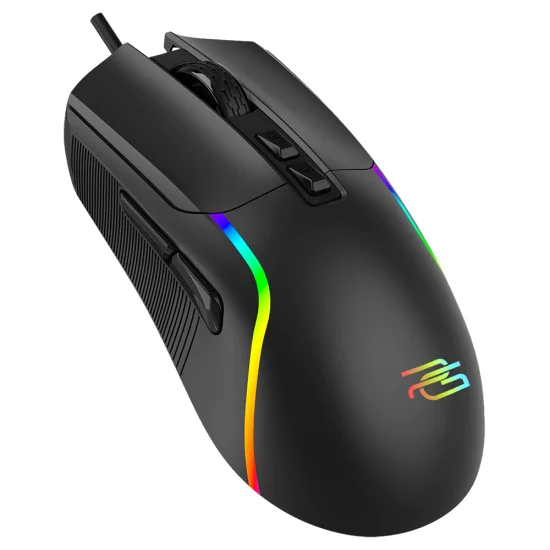 Геймърска мишка Proove Assembler (CMAS00000101) - USB, RGB, 12400DPI - Черна
