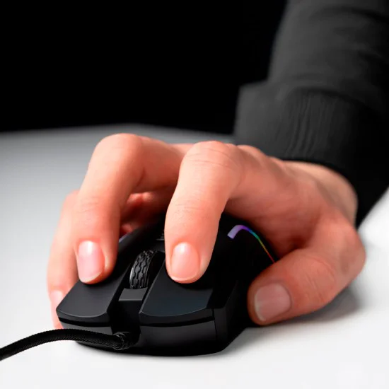 Геймърска мишка Proove Assembler (CMAS00000101) - USB, RGB, 12400DPI - Черна
