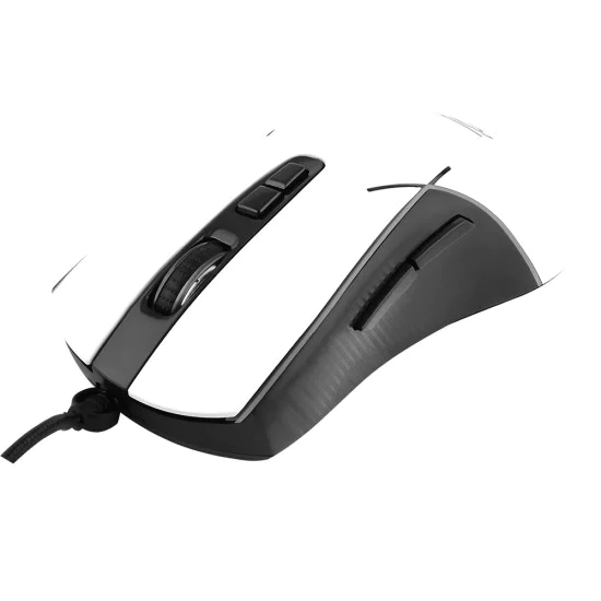 Геймърска мишка Proove Defiant (CMDE00000101) - USB, LED, 7200DPI - Бяла