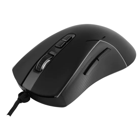 Геймърска мишка Proove Defiant (CMDE00000102) - USB, LED, 7200DPI - Черна