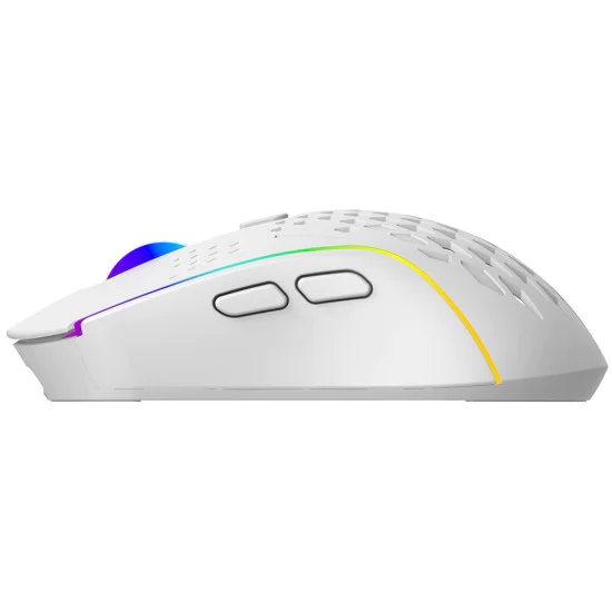 Безжична геймърска мишка Proove Buzz (WMBU00022402) - 2.4GHz, 4800DPI - Бяла