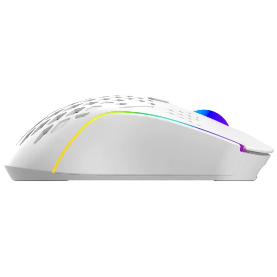 Безжична геймърска мишка Proove Buzz (WMBU00022402) - 2.4GHz, 4800DPI - Бяла