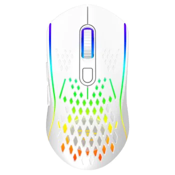 Безжична геймърска мишка Proove Buzz (WMBU00022402) - 2.4GHz, 4800DPI - Бяла