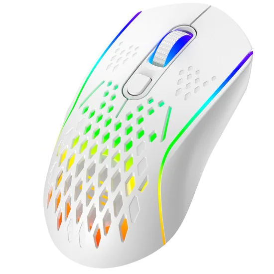 Безжична геймърска мишка Proove Buzz (WMBU00022402) - 2.4GHz, 4800DPI - Бяла