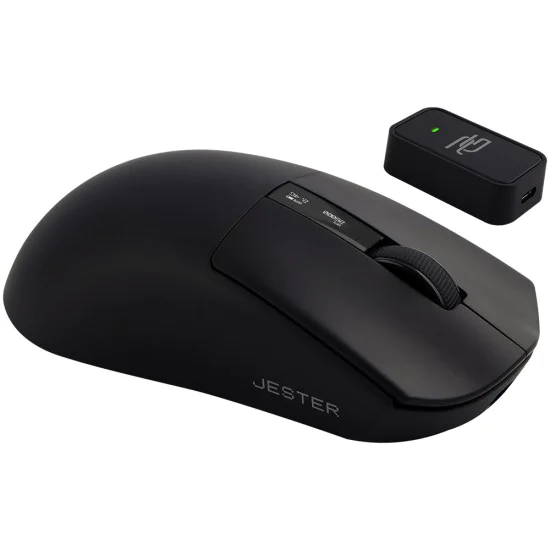 Безжична геймърска мишка Proove Jester 8K (WMJS00022001) - OLED дисплей, 26000DPI - Черна