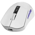 Безжична геймърска мишка Proove Jester 8K (WMJS00022002) - OLED дисплей, 26000DPI - Бяла