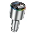 Зарядно за кола с FM трансмитер Proove (FMPD30110006) - Bluetooth 5.3, Fast Charge, 30W - Сребристо