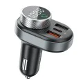 Зарядно за кола с FM трансмитер Proove (FMSL30110001) - Bluetooth 5.4, Fast Charge, 30W - Черно