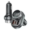 Зарядно за кола с FM трансмитер Proove (FMSL30110001) - Bluetooth 5.4, Fast Charge, 30W - Черно