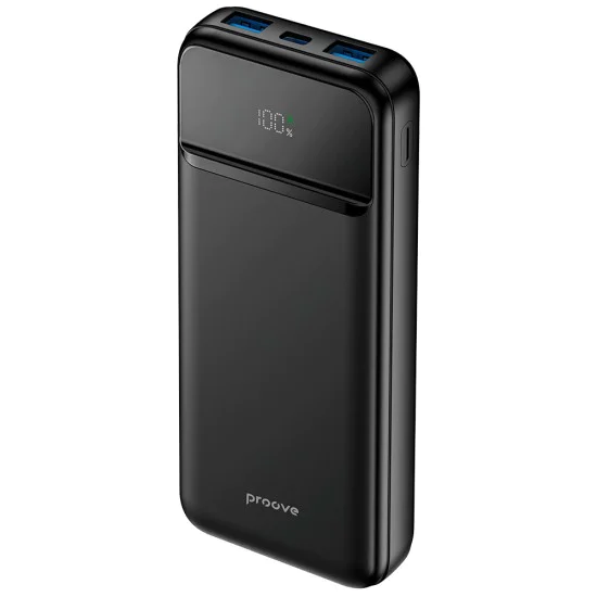 Външна батерия Proove Illuminator 2 (PBIP10212201) - Fast Charge, 22.5W, 10000mAh - Черна