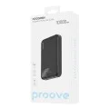 Външна батерия Proove Hoodman (PBH120010001) - Магнитна, Qi, 20W, 10000mAh - Черна