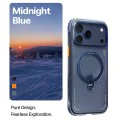 Калъф за iPhone 17 Pro Max - Torras Ostand Spin Air Series - Среднощен син