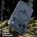 Калъф за iPhone 17 Pro Max - Torras Ostand Spin Air Series - Среднощен син