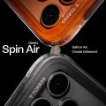 Калъф за iPhone 17 Pro Max - Torras Ostand Spin Air Series - Наситено черен