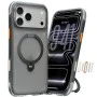Калъф за iPhone 17 Pro - Torras Ostand Spin Air Series - Наситено черен