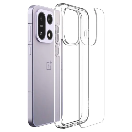Калъф за OnePlus 15 - Ultra Hybrid - Spigen - Прозрачен