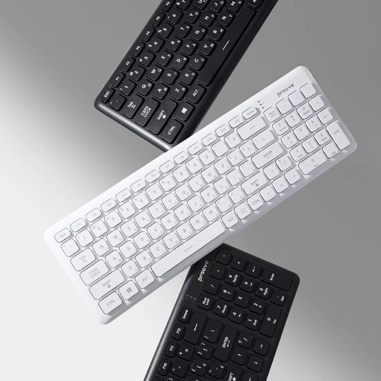 Безжична клавиатура Proove Classic Code (KBCDEN00003001) - 98 клавиша - Черна