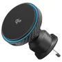 Стойка за кола с безжично зареждане Proove Graphite Circle (WHGC15010001) - Qi2, 15W - Черна