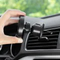 Стойка за кола с безжично зареждане Proove Light Circle (WHLC15010002) - Qi2, 15W - Метално сива