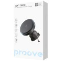 Стойка за кола с безжично зареждане Proove Light Circle (WHLC15010001) - MagSafe, 15W - Черна