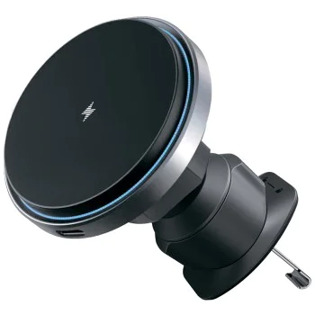 Стойка за кола с безжично зареждане Proove Magic Circle Pro (WHMP15010001) - MagSafe, Qi2, 15W - Черна