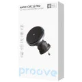 Стойка за кола с безжично зареждане Proove Magic Circle Pro (WHMP15010001) - MagSafe, Qi2, 15W - Черна