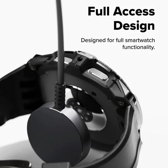 Каишка за Samsung Galaxy Watch8 (44mm) - Ringke Rugged Gear - Черен