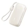 Външна батерия EnerFill FC21 Qpow 3 Ultra (E0027L01) - Baseus - с отделящ се кабел, 10000mAh, 22.5W - Естествен титан
